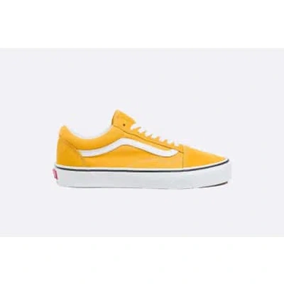 Vans Old Skool Color Theory Golden Glow In White