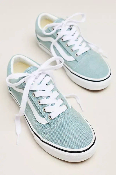 Vans Old Skool Denim Sneakers In Blue
