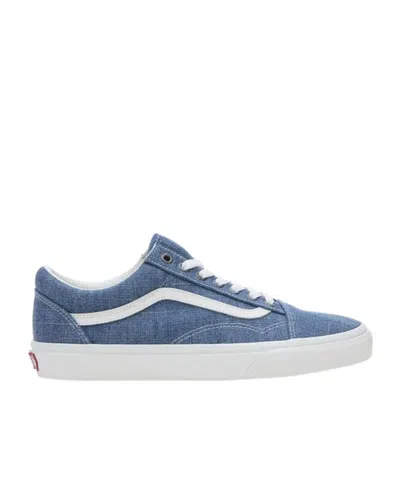 Vans Old Skool Denim Sneakers In Blue