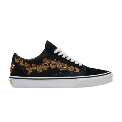 Pre-owned Vans Old Skool 'dia De Los Muertos' In Black