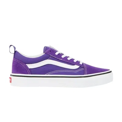 Pre-owned Vans Old Skool Elastic Lace Kids 'heliotrope' | Purple | Kid's Size 4