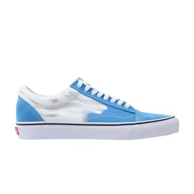 Pre-owned Vans Old Skool 'flame - Mediterranian Blue'