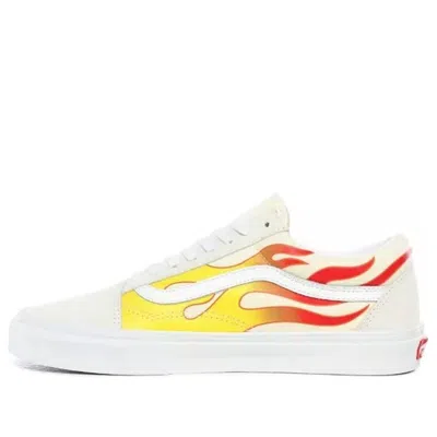 Vans Old Skool 'flame' In White