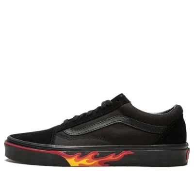 Vans Old Skool 'flame Wall' In Black
