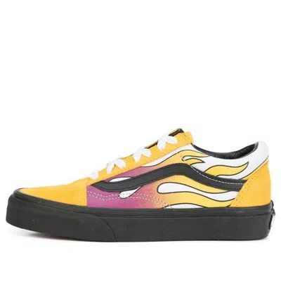 Vans Old Skool 'flames' In Multi