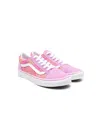 Vans Old Skool Floral-print Sneakers In Pink