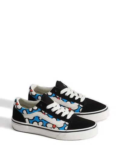 Vans Kids' Old Skool Floral Sneakers In Multi