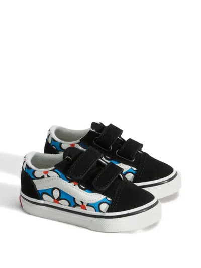 Vans Babies' Old Skool Floral-print Sneakers In Multi