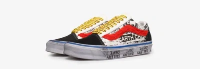 Pre-owned Vans Old Skool Gallery Dept Good Luck Mens Sz 7.5 In Hand & Authentic In Multicolor