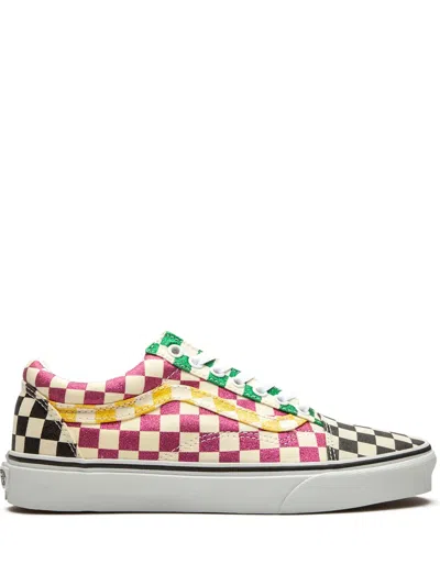 VANS OLD SKOOL "GLITTER CHECK" SNEAKERS