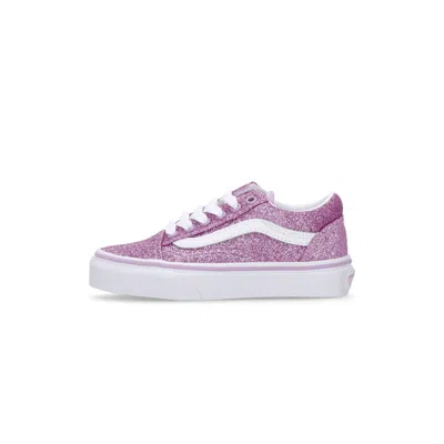 Vans Kids' Old Skool Glitter Lilac Girl's Low Shoe In Purple