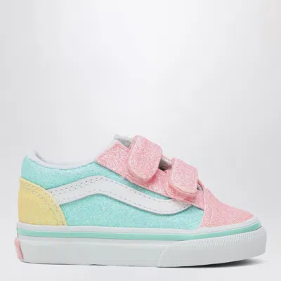 Vans Old Skool Glitter Sneakers With Mini Accents In Multi