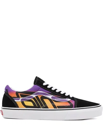 Vans Old Skool "graphic Checker" Sneakers In Black