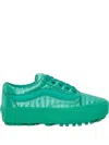 Vans Old Skool "green" Sneakers In Green