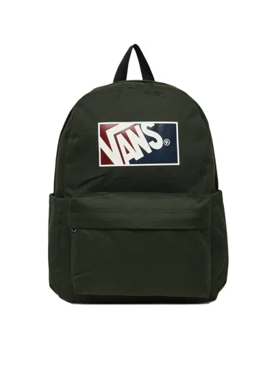 Vans "old Skool Grom" Backpack In Green