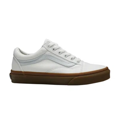 Pre-owned Vans Old Skool 'gum Sole' | White | Men's Size 4.5