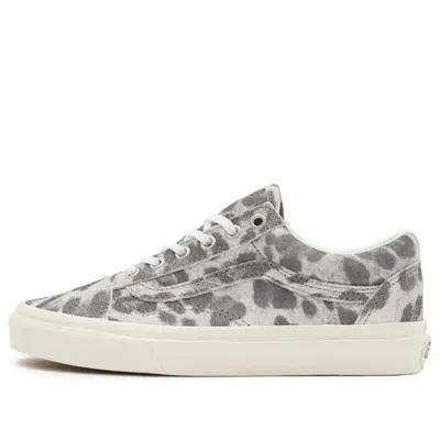 Vans Old Skool 'hairy Suede - Leopard' In Gray