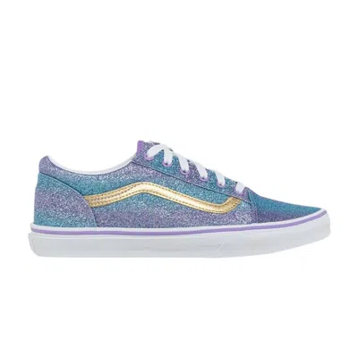 Pre-owned Vans Old Skool Kids 'ombre Glitter' | Multi-color | Kid's Size 5.5 In Multicolor
