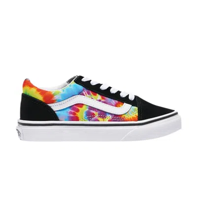 Pre-owned Vans Old Skool Kids 'spiral Tie Dye' | Multi-color | Kid's Size 7 In Multicolor
