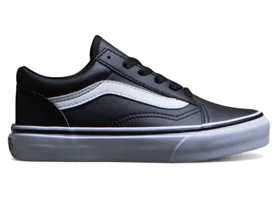 Pre-owned Vans Old Skool Leather Sneakers In Black/white