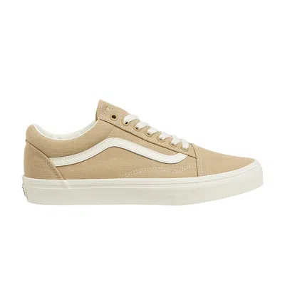 Pre-owned Vans Old Skool 'linen - Natural' In Brown