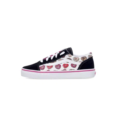 Vans Old Skool (love) Women's Low Shoe Black/pink In Multi