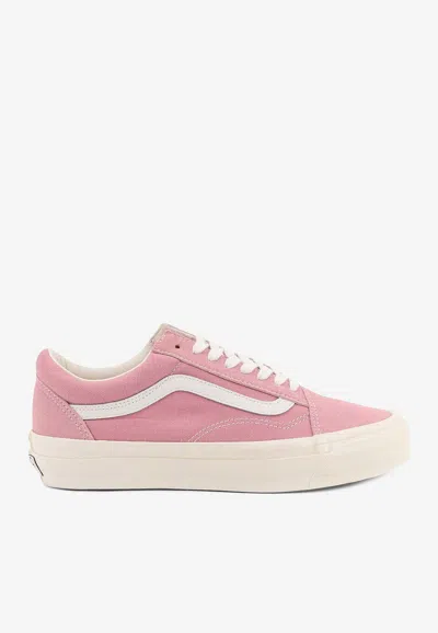 Vans Lx Old Skool Canvas Low-top Sneakers In Pink