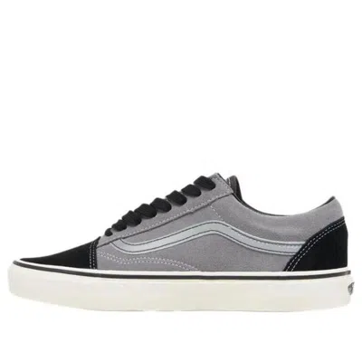 Vans Old Skool Low Tops Casual Skateboarding Shoes Unisex Black Gray In Multi