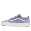 Vans Old Skool Low Tops Casual Skateboarding Shoes Unisex Purple White