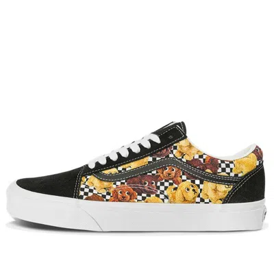 Vans Old Skool Low Tops Skateboarding Shoes Unisex Black White In Multi