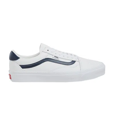 Pre-owned Vans Old Skool Lux 'white Navy'