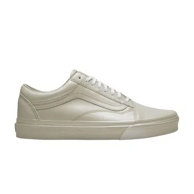 Pre-owned Vans Old Skool 'metallic Sidewall - Cement' In Silver