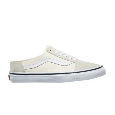 Pre-owned Vans Old Skool Mule 'white'