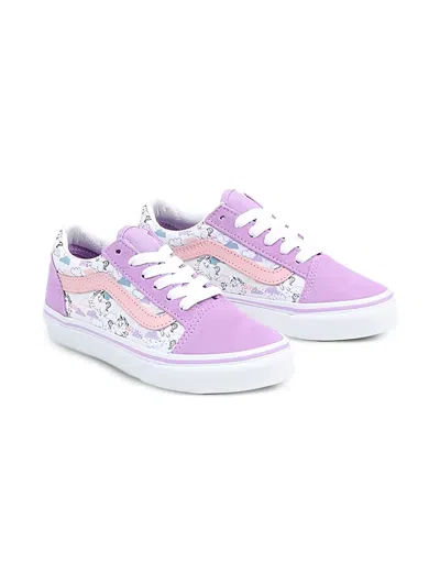 Vans Kids' Old Skool Mythical Sneakers In Purple