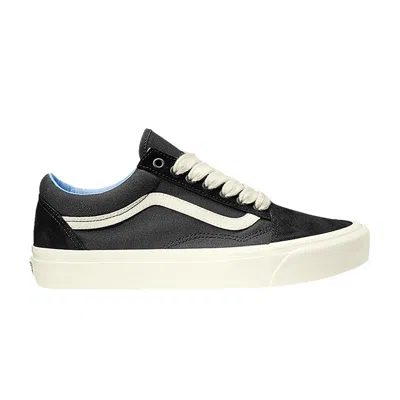 Pre-owned Vans Old Skool 'oversized Lace - Black Light Blue'
