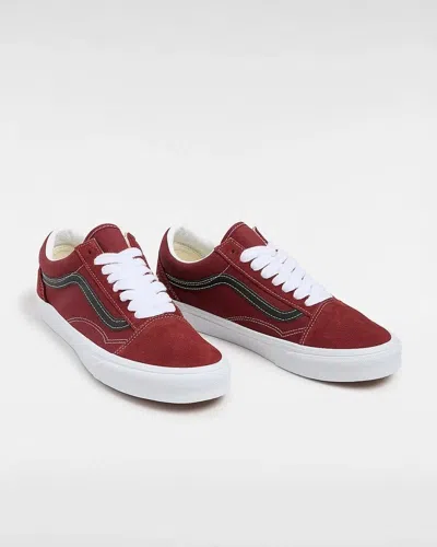 Vans Old Skool Oversized Lace Vn0a2z42mdb Unisex Us 10 Brown Skate Shoes Zpo3550