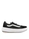 Vans Old Skool Overt Cc Black/white Men's Low Shoe In Black