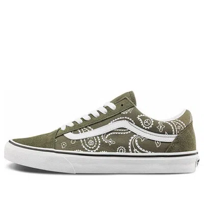 Vans Old Skool 'peace Paisley - Grape Leaf' In Green