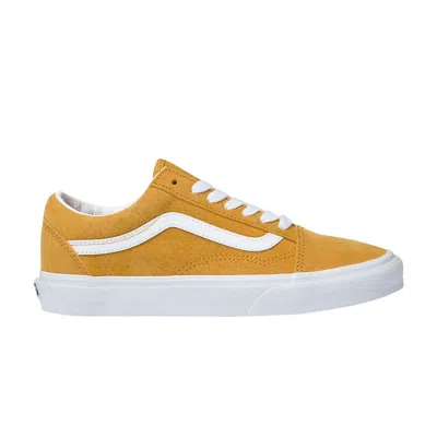 Pre-owned Vans Old Skool 'pig Suede - Golden Yellow'