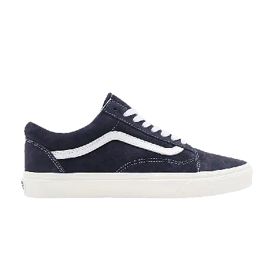 Pre-owned Vans Old Skool 'pig Suede - Persian Night' In Blue
