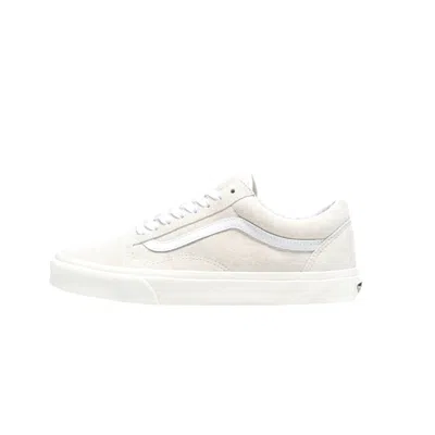 Vans Old Skool Pig Suede Blanc De Blanc Vn0005ufjvy Men's In White