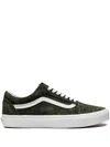 Vans Pig Suede Old Skool Sneakers In Green