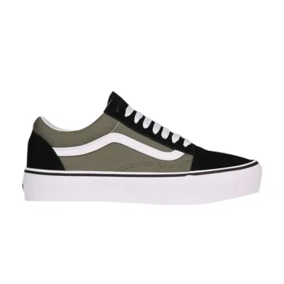 Pre-owned Vans Old Skool Platform 'grape Leaf' In Green