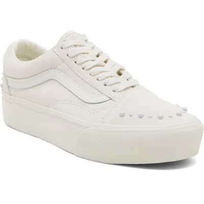 Vans Old Skool Platform Pear Mshml In White