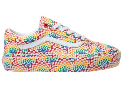 Pre-owned Vans Old Skool Platform Pride (2021) Sneakers In True White