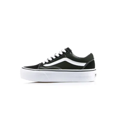 VANS OLD SKOOL PLATFORM WOMEN'S LOW SHOE BLACK/WHITE