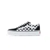 Vans Low Top Sneakers Contrast Stitching In Black