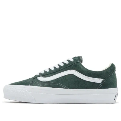 Vans Anaheim Factory Old Skool 36 Dx Shoes In Forest Green