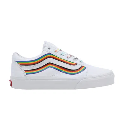 Pre-owned Vans Old Skool 'pride - White Rainbow' | Men's Size 6.5