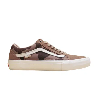 Pre-owned Vans Old Skool Pro 'desert Camo' In Brown